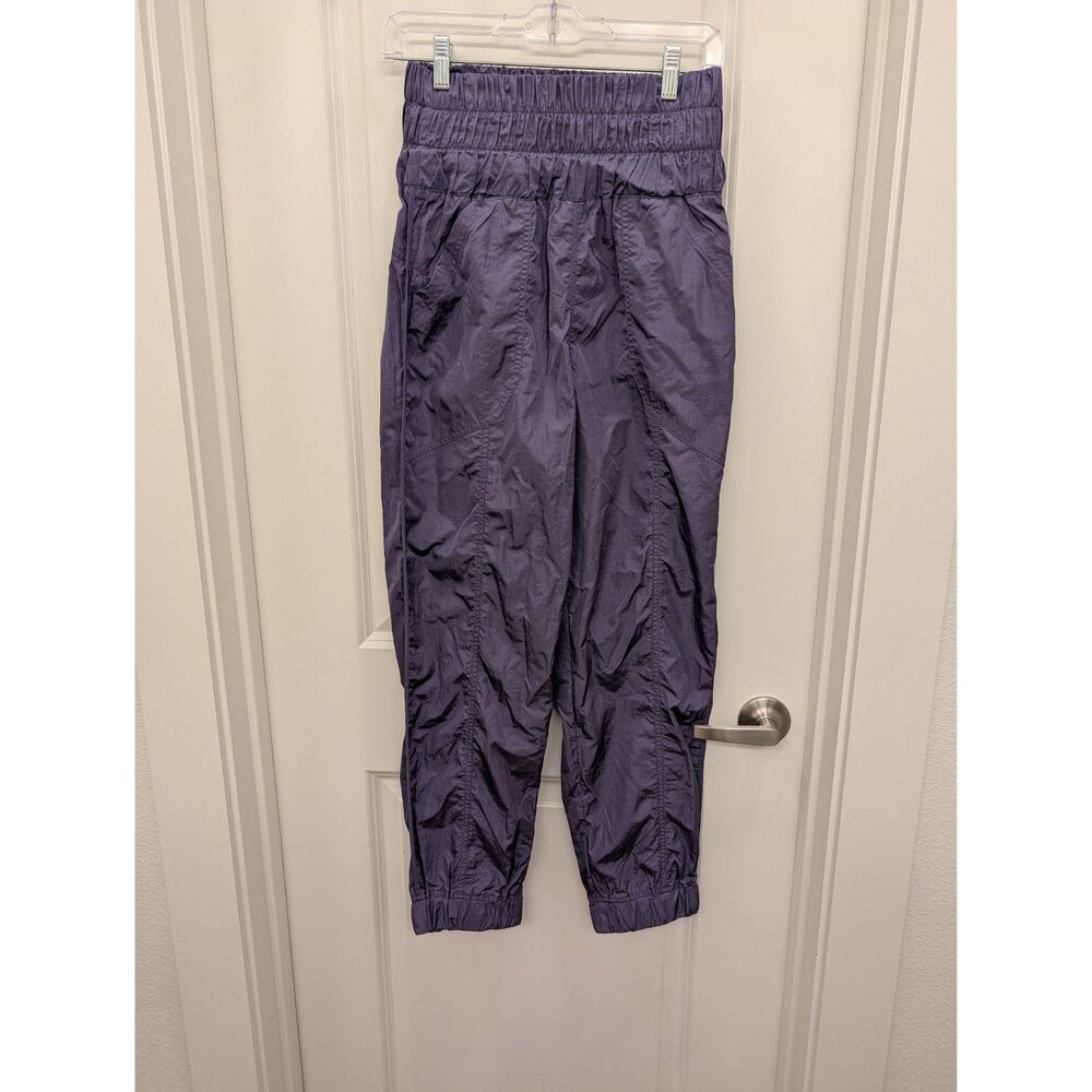 FP Movement By Free People Athletic Lounge Pants Small Purple Nylon